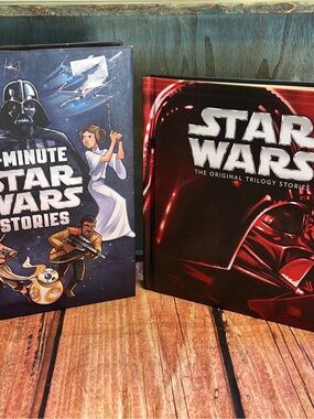 Star Wars Books - Black, Red, Blue Covers